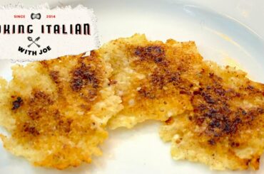 Crispy Parmesan Cheese Chips | Cooking Italian with Joe