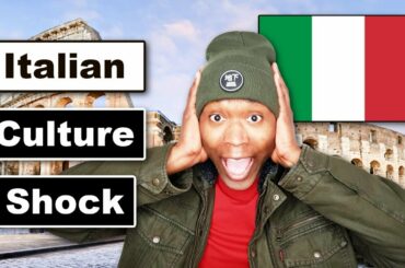 Italian CULTURE SHOCK, Part 1 of 3 | American in Italy
