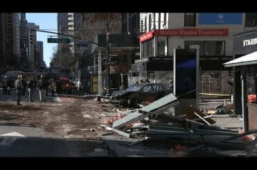 Wild Video Shows Car Crashing Into NYC Restaurant's Outdoor Seating | NBC New York