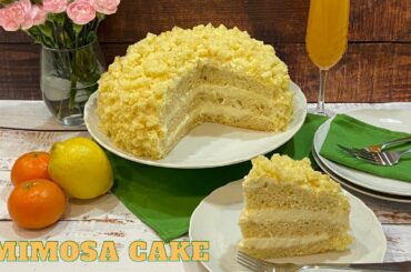 HOW TO MAKE TRADITIONAL ITALIAN MIMOSA CAKE RECIPE (WOMAN'S DAY) - Alice Contesini