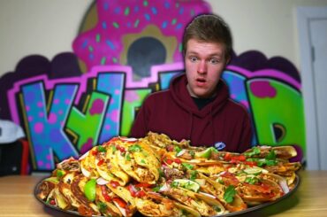 NICK'S IMPOSSIBLE 40 TACO CHALLENGE! | 13lbs of Tacos!