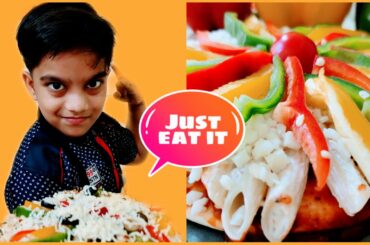 Pasta Pizza recipes II Italian Pasta Pizza recipe II Pizza without Oven how to make pizza at home II