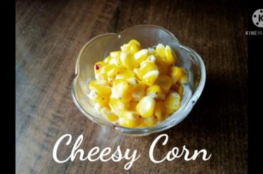 Cheesy Corn with Italian twist in 6 simple steps | Easiest recipe of cheesy corn |
