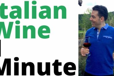 Italian Wine For Beginners In 1 Minute