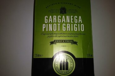 italian Gargancega pinot grigio box white wine tasting ?