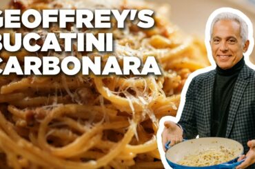 Geoffrey Zakarian's Bucatini Carbonara | The Kitchen | Food Network