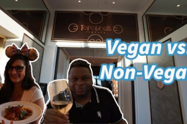 Topolino's Terrace Dinner | Vegan & non-vegan food review | Riviera Resort | Walt Disney World