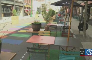 VIDEO: New Haven restaurants welcome warmer weather, additional funding