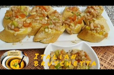 how to make Italian Bruschetta - easy recipe