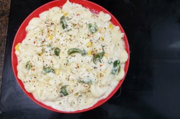 Italian Corn , Capsicum and Cheese Pasta | Easy, Yummy and quick Corn and Cheese Pasta in Tamil |
