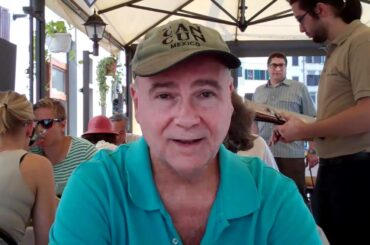 Dining outside in Florence