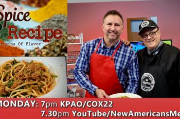 SPICE & RECIPE with MIKE DiGIACOMO | ITALIANS & PASTA & VOLARE in the heart of America