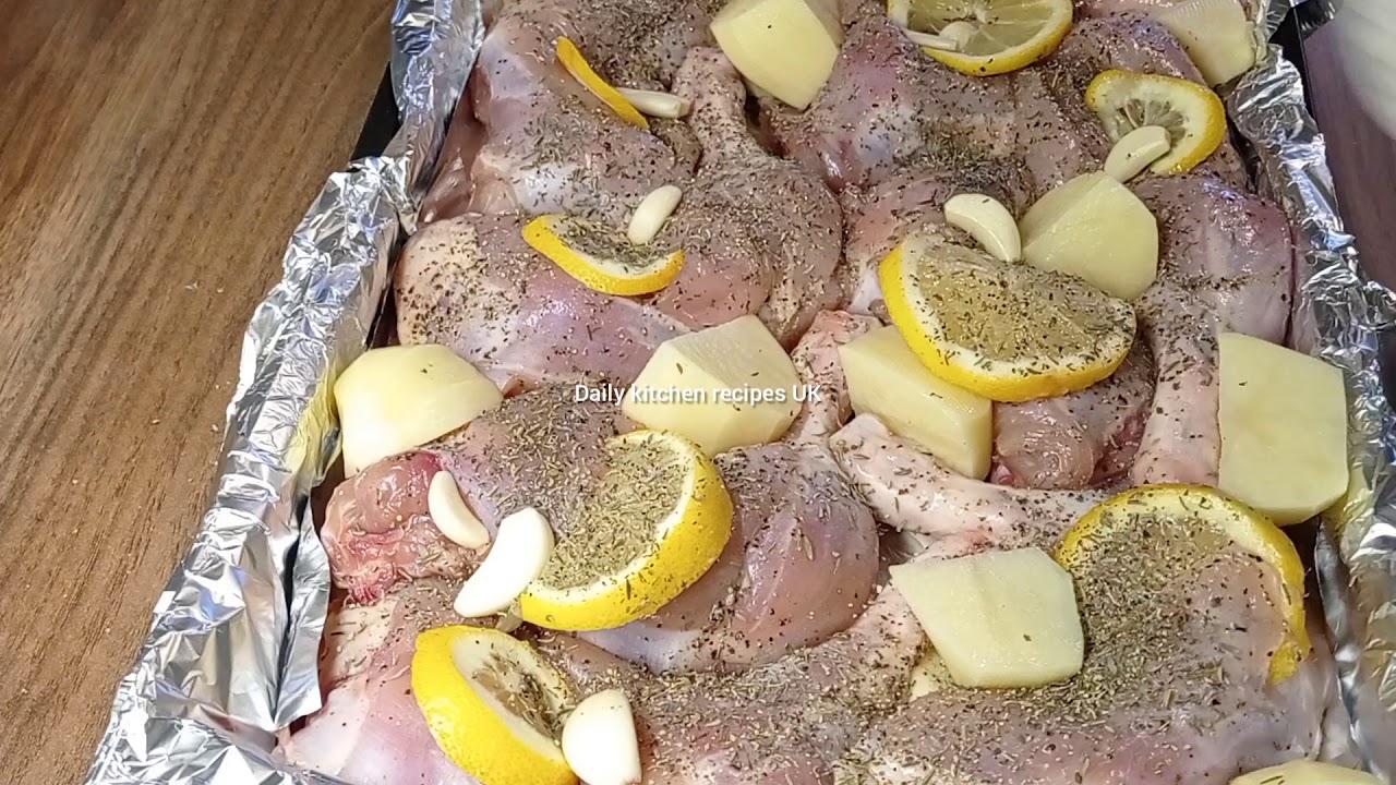 ricetta di pollo e patate al forno chicken & potato Italian chicken recipe |daily kitchen recipes UK ricetta di pollo e patate al forno chicken & potato Italian chicken recipe |daily kitchen recipes UK