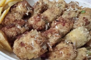 Italian Potato snacks with Ahmed's Family food #Shorts #Video #Trending