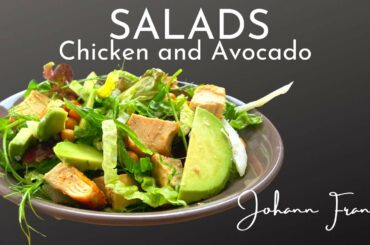 Chicken and Avocado Salad / Healthy Chicken Salad/ Summer Salad
