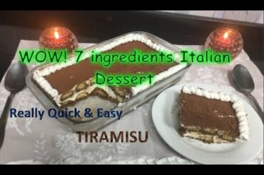 Tiramisu Recipe | How to make Tiramisu | Delicious Italian Tiramisu | NoBake Tiramisu |Best Tiramisu