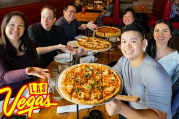 Giordano's DEEP DISH Pizza In LAS VEGAS w/ @All You Can Vegas & @Bill & Lisa's Food and Travel !