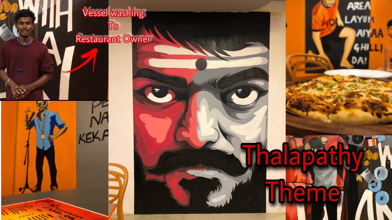 Thalapathy Vijay Themed Restaurant | Inspiring Story Of Owner | Thalapathy Tandoori | Trichy Thalapathy Vijay Themed Restaurant | Inspiring Story Of Owner | Thalapathy Tandoori | Trichy