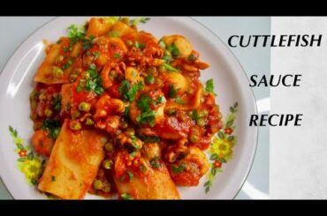 Cuttlefish Sauce And Pasta Recipe Italian Recipe