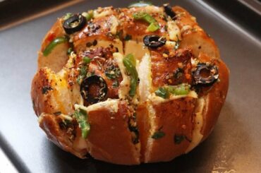 Street Style Italian Garlic Bread Recipe By Aliza In The Kitchen