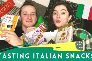 trying ITALIAN Snacks with my Italian bf - Snack Surprise UK