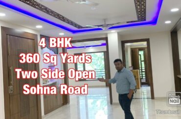 ULTRA POSH LOCALITY || MALIBU TOWN || TWO SIDE OPEN || BUILDER FLOOR || READY TO MOVE IN ||