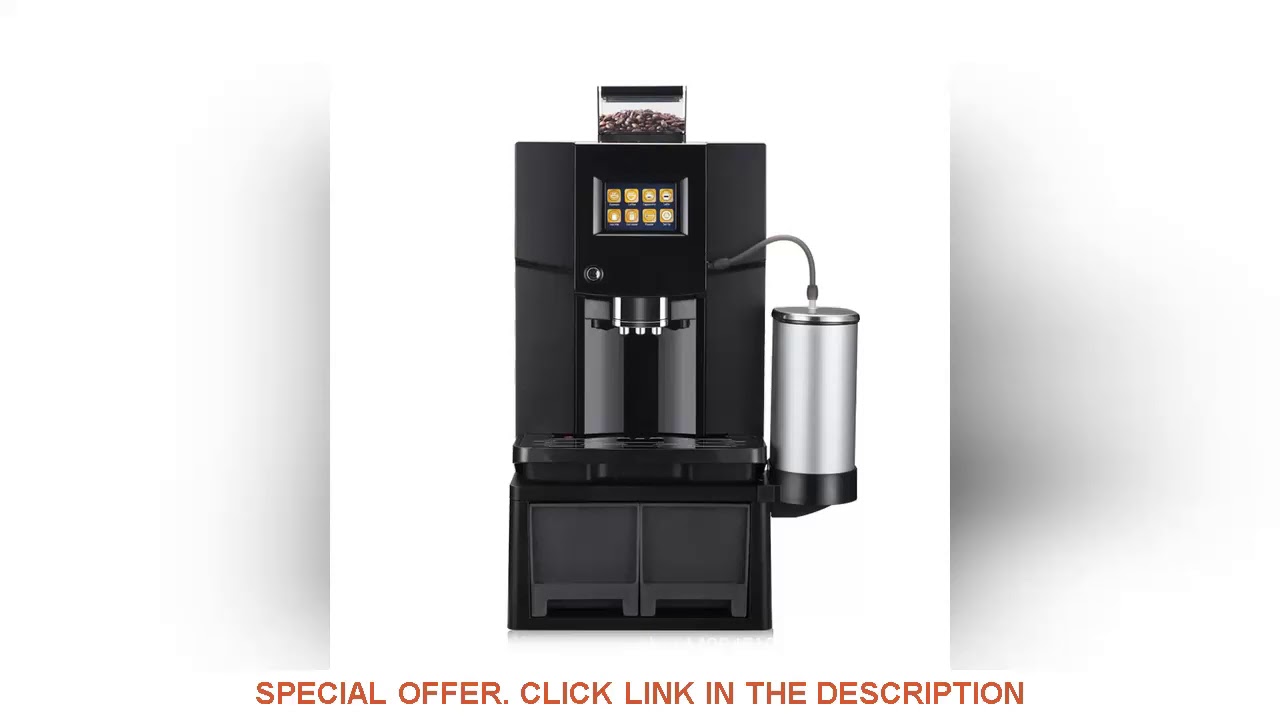 Review Office Intelligent Auto Coffee Machine Italian Household Commercial Grinder Integrated High- Review Office Intelligent Auto Coffee Machine Italian Household Commercial Grinder Integrated High-