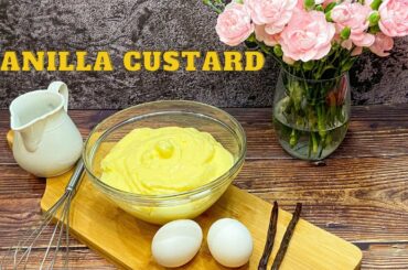 HOW TO MAKE ITALIAN VANILLA CUSTARD (CREMA PASTICCERA) RECIPE - Alice Contesini