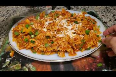 Red Sauce Pasta Recipe | Creamy ,Tasty  Bow Tie Pasta (Iftar Special) Italian Style Pasta