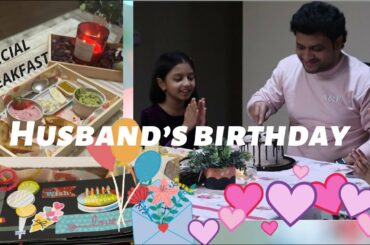 Husband’s birthday/How to make him feel special/Italian breakfast/Handmade card/must try recipes