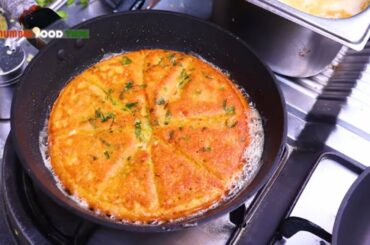 MOONG DAL PIZZA | Desi Italian Style Pizza | Indian Street Food