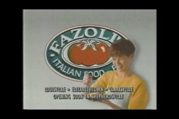 Fazoli's Italian Restaurant Commercial (1995)