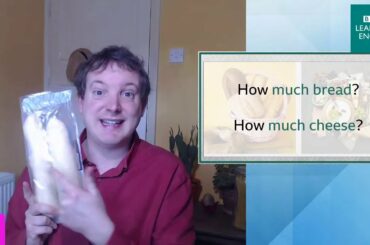 Live English Class: countable and uncountable nouns for food and drink