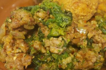 Cooking Video: Spicy Italian Sausage and Broccoli Rabe(rapini)