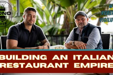 Building an Italian Restaurant Empire [Interview with Roberto Vigiluccis] | The Jono Show