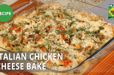Italian Chicken Cheese Bake Recipe | Masala Mornings | Shireen Anwar | Italian Food