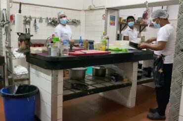 La Perle Noire Restaurant ambience, Italian fine dining restaurant in Beau Vallon, Mahe, Seychelles.