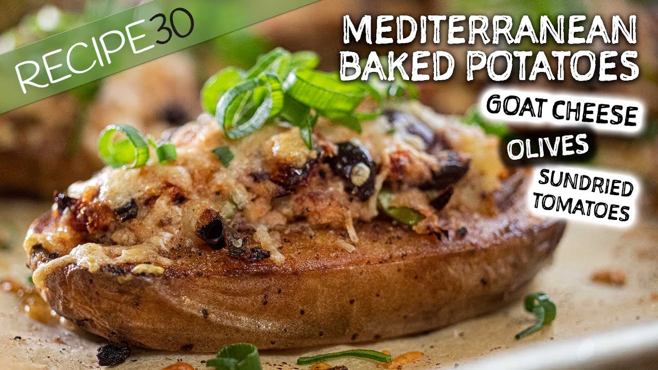 Mediterranean Baked Potatoes Mediterranean Baked Potatoes