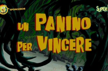 SpongeBob - Food Con Castaways Title Card - Italian (Super! Footage)