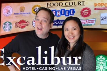 We Ate at Every Restaurant in the Excalibur Las Vegas Food Court