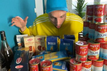 This Italian food I got for 80 Euro - German Freak Vlog