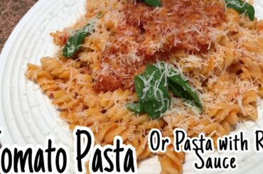 How to make Tomato Pasta /?Italian style Easy and quick / Pasta with Red sauce