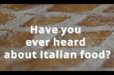 Have you ever heard about Italian food? - Pastiera Napoletana