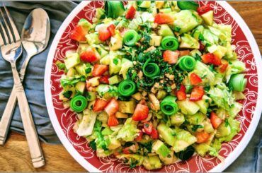 Best Italian Salad Recipe, Easy weight loss Italian salad, Italian Salad in 5 minutes Cook with Ishi