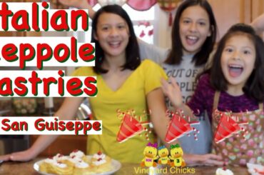 Zeppole di San Giuseppe Recipe | Italian Grandma's St Joseph Day Zeppole Recipe