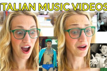 WATCHING ITALIAN MUSIC VIDEOS FOR THE FIRST TIME