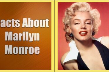 Marilyn Monroe Facts | Playboy, Italian Food, Rhinoplasty