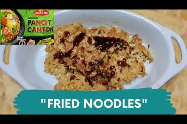 HOW TO COOK FRIED NOODLES  USING LUCKY ME KALAMANSI | SULIT SARAP RECIPE