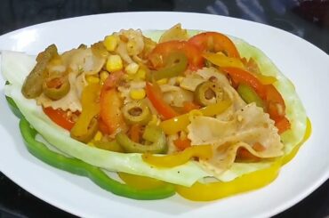 Organic Italian Vegetables Pasta @Shammy Cooks Yummy