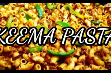 KEEMA PASTA. Fusion of Italian and indian recipe| easy recipe (100 SUB SPECIAL)